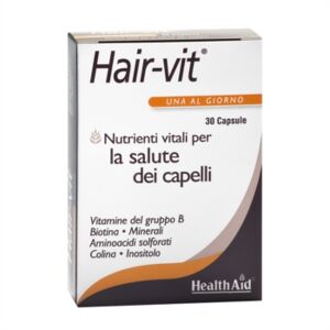 Healthaid Italia Linea Capelli e Unghie Hairvit Integratore 30 capsule molli