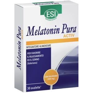 Esi Linea Sonno e Relax Melatonin Pura Activ Integratore 30 ovalette