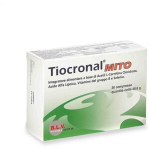 B.L.V. Pharma Group Linea Benessere del Sistema Nervoso Tiocronal Mito 30 Com.