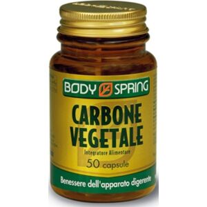 Body Spring Integratore Alimentare Carbone Vegetale 50 Capsule