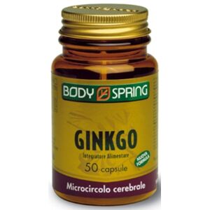 Body Spring Integratore Alimentare Ginkgo 50 Capsule