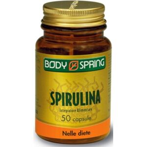 Body Spring Integratore Alimentare Spirulina 50 Capsule