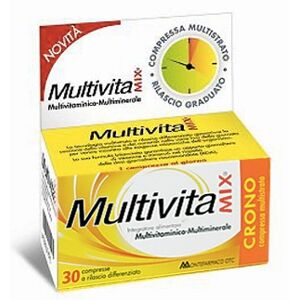 MultivitaMix Crono Integratore Alimentare Multivitaminico 30 Compresse Rd