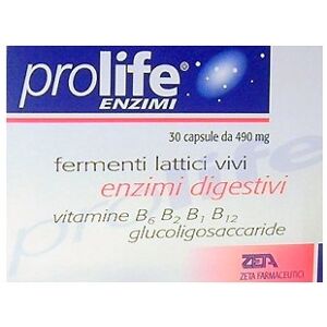 Prolife Enzimi Integratore Alimentare Di Fermenti Lattici 30 Capsule