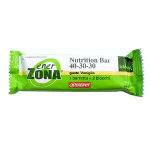 Enerzona Linea Alimentazione Dieta A Zona Nutrition Bar Vaniglia 40-30-30