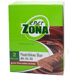 Enerzona Linea Alimentazione Dieta A Zona Nutrition Bar Cioccolato Al Latte 20b