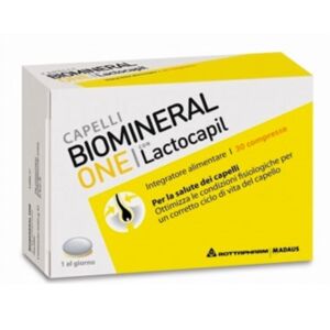 Biomineral Linea Hair Terapy One Con Lactopil Plus Capelli Deboli 30 Compresse