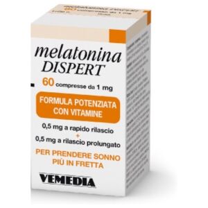 Vemedia Pharma Linea Sonno E Relax Melatonina 1 Mg Integratore 60 Compresse