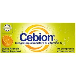 Cebion Linea Difese Immunitarie Vitamina C 10 Compresse Efferv Senza Zucchero