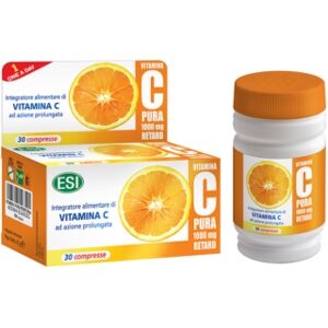 Esi Linea Vitamine E Minerali Vitamina C Pura Retard Integratore 30 Compresse