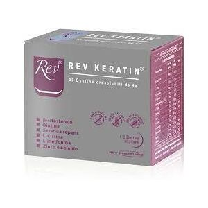 Rev Pharmabio Pharmabio Linea Anticaduta Capelli Rev Keratin Integratore Alimentare 30 Buste