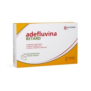 Valderma Linea Capelli Sani Adefluvina Retard Integratore Alimentare 30 Compress