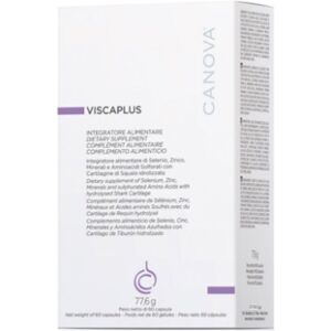 Canova Linea Capelli Sani Viscaplus Anticaduta Integratore Alimentare 60 Capsule