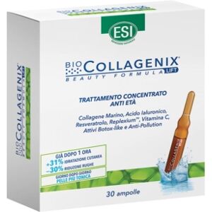 Esi Linea Pelle Sana Antiage Biocollagenix Integratore Alimentare 30 Ampolle