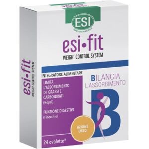 Esi Linea Controllo Del Peso Fit Azione Urto Integratore Alimentare 24 Ovalette