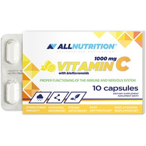 AllNutrition Vitamina C 1000 mg + bioflavonoidi, 10 capsule