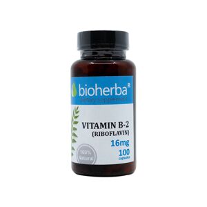 Bioherba Vitamina B2 (riboflavina) 16 mg, 100 capsule