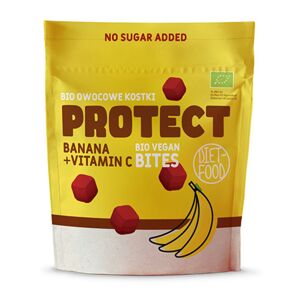 Diet Food BIO Cubetti di frutta Protect – banana e ananas, 120 g