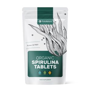 FutuNatura BIO Spirulina 400 mg - digestione ed energia, 375 compresse