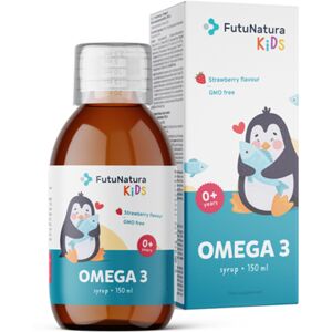 FutuNatura KIDS OMEGA 3 – Sciroppo per bambini, 150 ml