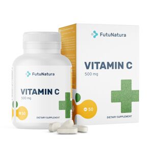 FutuNatura Vitamina C con rosa canina - difese immunitarie, 50 compresse