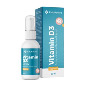 FutuNatura Vitamina D3 4000 IU – spray, 30 ml