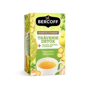 Bercoff Klember Detox – tè alle erbe con vitamina B6, 16 x 1,5 g