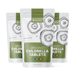 FutuNatura 3x BIO Chlorella 400 mg, totale 1125 compresse