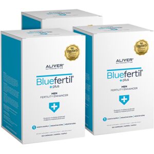 ALIVER Nutraceutics 3x BlueFertil - fertilità maschile, totale 360 capsule