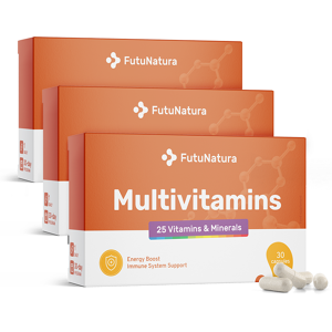 FutuNatura 3x Multivitamine, totale 90 capsule