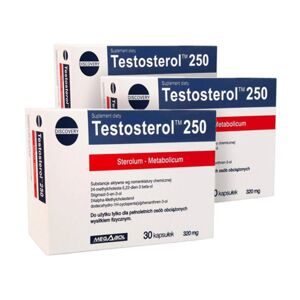 Megabol 3x Testosterol 250, totale 90 capsule