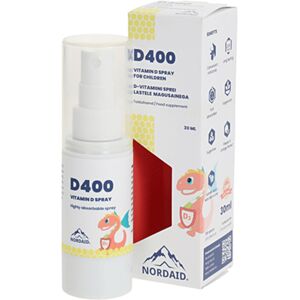 Nordaid Vitamina D3 per bambini, 400 u.i. - spray, 30 ml