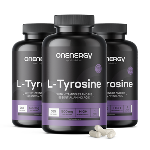 OnEnergy 3x L-Tirosina 500 mg, totale 1095 capsule