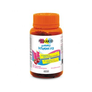 Pediakid Vitamina D3 per bambini, 60 orsetti gommosi