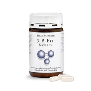 Sanct Bernhard 3-B-FIT: vitamina B6 + B12 + acido folico, 120 capsule