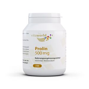 Vita World Prolina 500 mg, 100 capsule