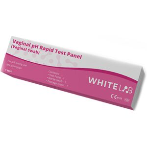 White Lab Test Rapido Per Ph Vaginale, 1 Test