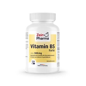 Zein Pharma Vitamina B5 Forte, 500 mg, 120 capsule