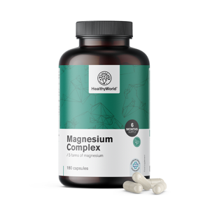HealthyWorld Complesso di magnesio, 180 capsule