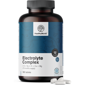 HealthyWorld Complesso di elettroliti, 180 compresse