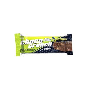 EUROSUP Choco Crunch Protein 1 Barretta Da 40 Grammi Nocciola
