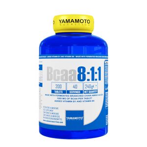 YAMAMOTO NUTRITION Bcaa 8:1:1 200 Compresse