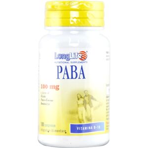 LONG LIFE Paba 100mg 100 Compresse