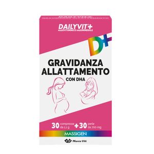 MASSIGEN Gravidanza Allattamento Con Dha 30 Cpr + 30 Perle