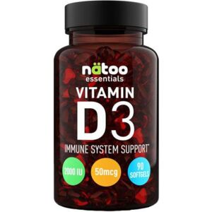 NATOO Vitamin D3 90 Softgels