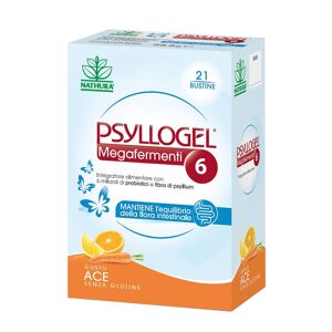 Psyllogel Megafermenti 6 20 Bustine Vaniglia