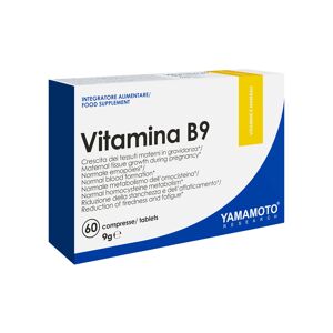 Yamamoto Research Vitamina B9 Acido Folico 400mcg 60 Compresse 