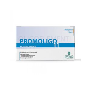 PROMOPHARMA Promoligo 11 Manganese / Rame 20 Fiale Da 2ml