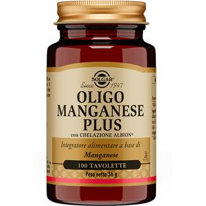 SOLGAR Oligo Manganese Plus 100 Tavolette