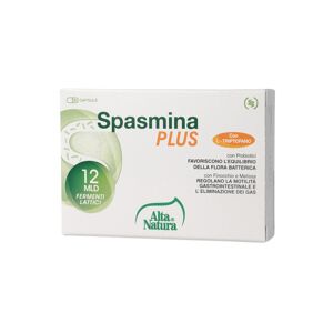 ALTA NATURA Spasmina Plus - Fermenti Lattici 30 Opercoli Da 500mg